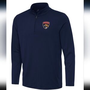 NHL Florida Panthers Pullover S Antigua Navy Quarter Zip Top
